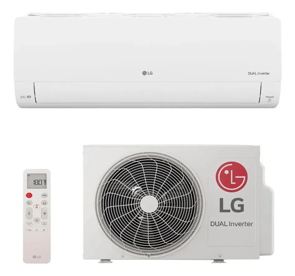 Ar Condicionado Split LG Dual Inverter AI Voice 9000 Btus Frio S3-Q09