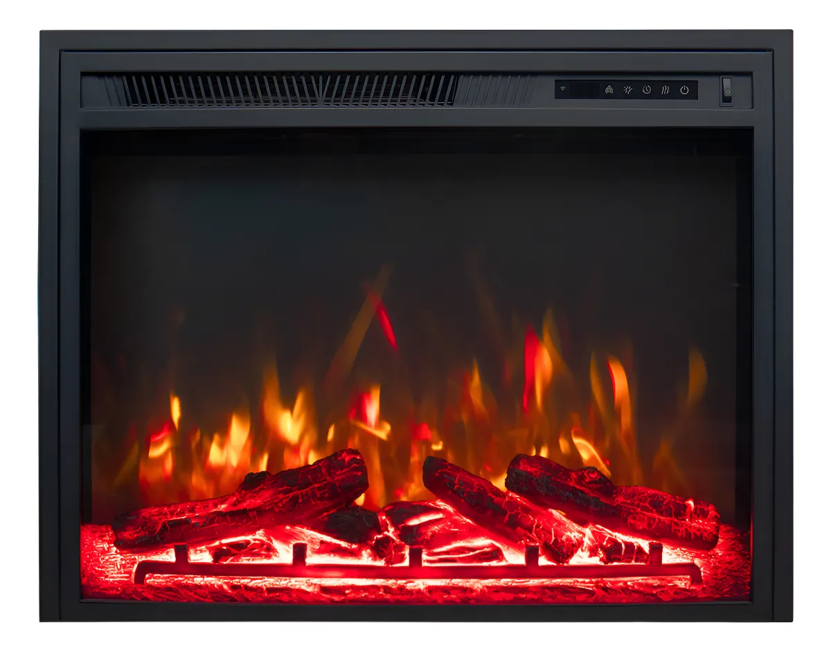 Lareira Elétrica Wgrif Granada 28 220v 1800w De Embutir