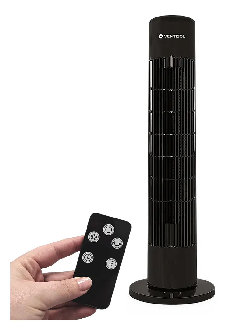 Ventilador Torre Fênix 75W Com Controle Remoto Ventisol