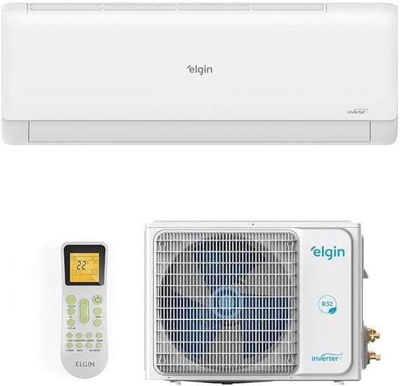 Ar-Condicionado Split Inverter LI 12000 Btus Elgin Eco com Wi-fi Integrado High Wall Só Frio 45hjfi12c2wb/45hjfe12c2cb 220v