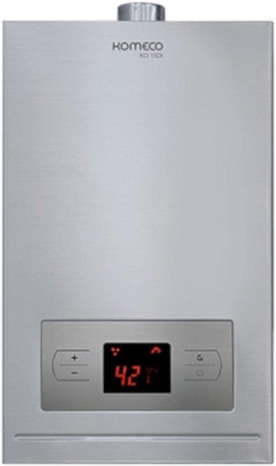 Aquecedor A Gás GLP Komeco Digital Ko 20di Inox 127v/220v 20L