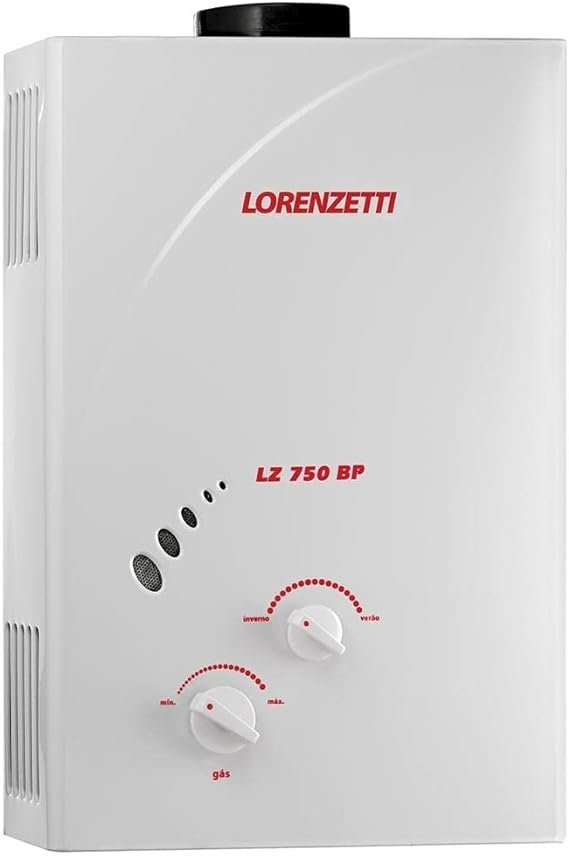 Aquecedor A Gás Lorenzetti GLP 7L LZ750PB