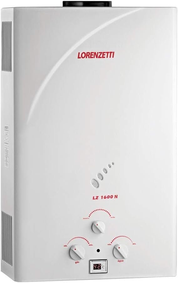 Aquecedor De Água Mecânico a Gás Lorenzetti LZ 1600N 16L