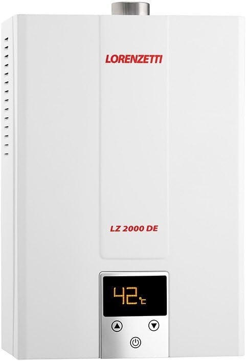 Aquecedor Digital De Água a Gás  LZ2000DE Lorenzetti 20L Bivolt