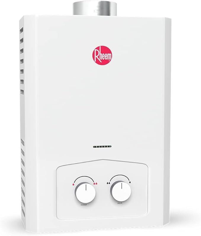 Aquecedor Gás Mecânico 7 Litros Exaustão Natural Rheem GN