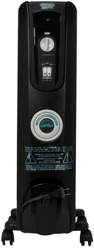 Aquecedor a Óleo Portátil Delonghi 1500W EW7707CB