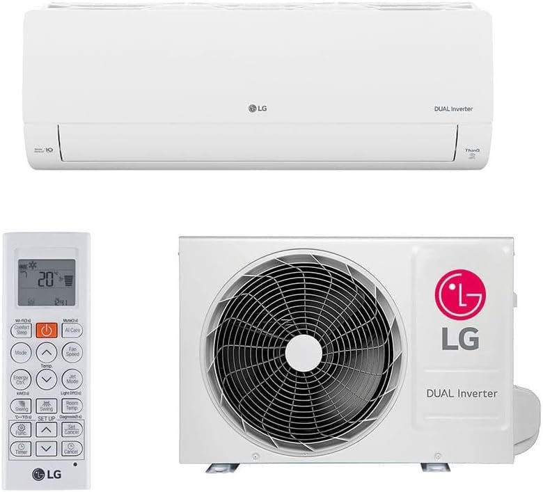 Ar Condicionado Hi Wall LG Dual Inverter Voice 9.000 Btus Quente e Frio 220v R-32 S3NW09AA31CEB2GA