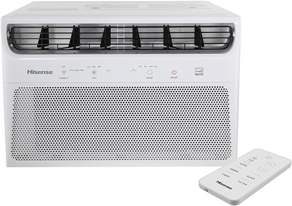 Ar Condicionado Janela Hisense 10000 BTU/h Frio Eletrônico AW10CWBRVGU01 – 127 Volts