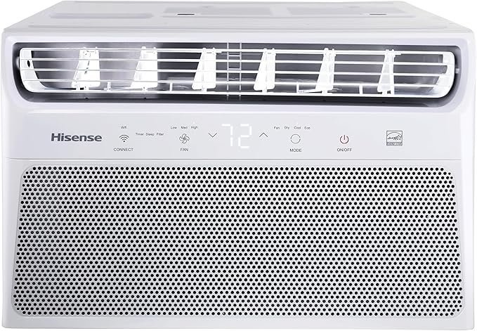 Ar-Condicionado Janela Hisense Wi-Fi 7.500 btus Frio AW-08CWBRVGU02