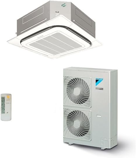 Ar-Condicionado Split Cassete 4 Vias Inverter Daikin SkyAir 46.000 BTUs Quente Frio 220V Monofásico