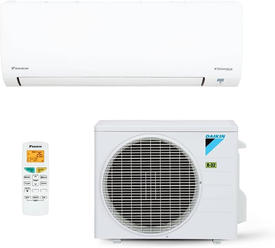 Ar-Condicionado Split HW R-32 Inverter Daikin Ecoswing 12.000 BTUs Quente/Frio 220V