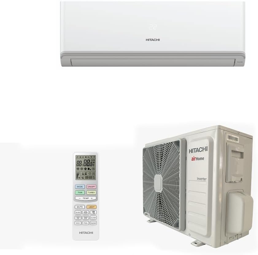 Ar Condicionado Split Hi Wall Inverter Hitachi AirHome 9.000 Btus Frio 220V SPK09C3IVF