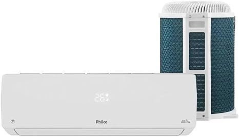 Ar-condicionado Split Philco Hi Wall Eco Inverter 9.000 Btus Frio Branco Bifásico Pac9000ifm15-220v