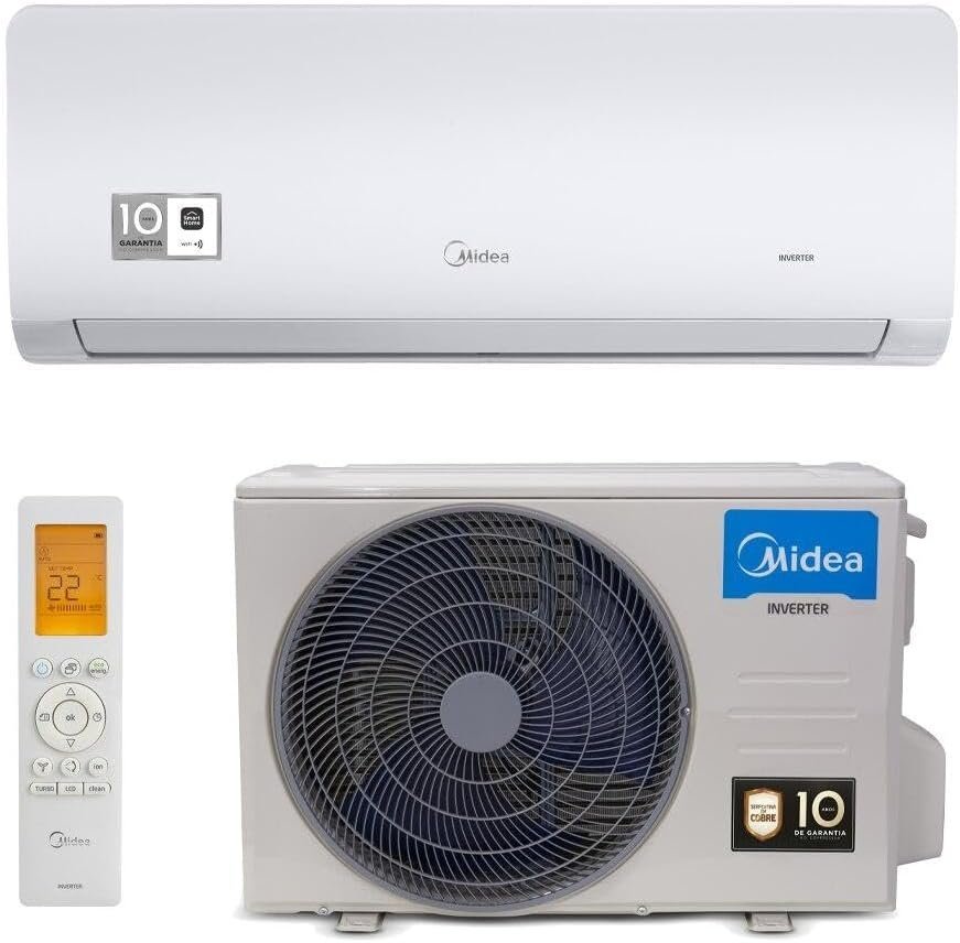 Ar-condicionado Split Inverter 12000 Btus Springer Midea Xtreme Save Connect High Wall Quente e Frio 42agvqi12m5/38agvqi12m5 220v