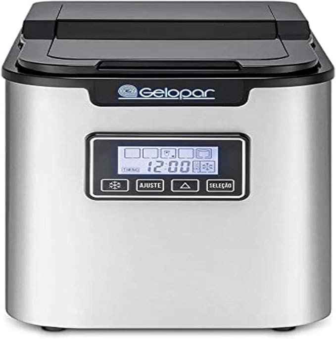 Máquina de Gelo GMGD-15 AI 12Kg Gelopar