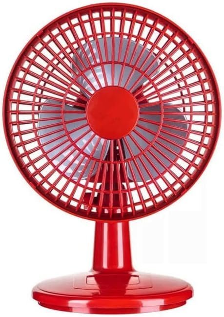 Mini Ventilador Turbo Venti Mais Vermelho com Prata 