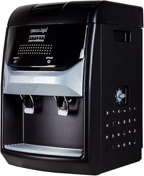 Purificador New Evidence Preto com Compressor New UP PNEP1