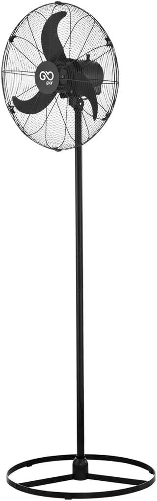 Ventilador Oscilante de Coluna 60 cm Preto Bivolt Goar V60C 180W