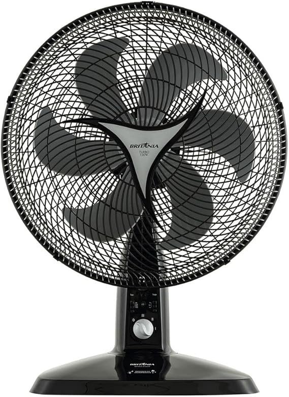 Ventilador Ventus Insect 40 Cm 130w Preto Britânia