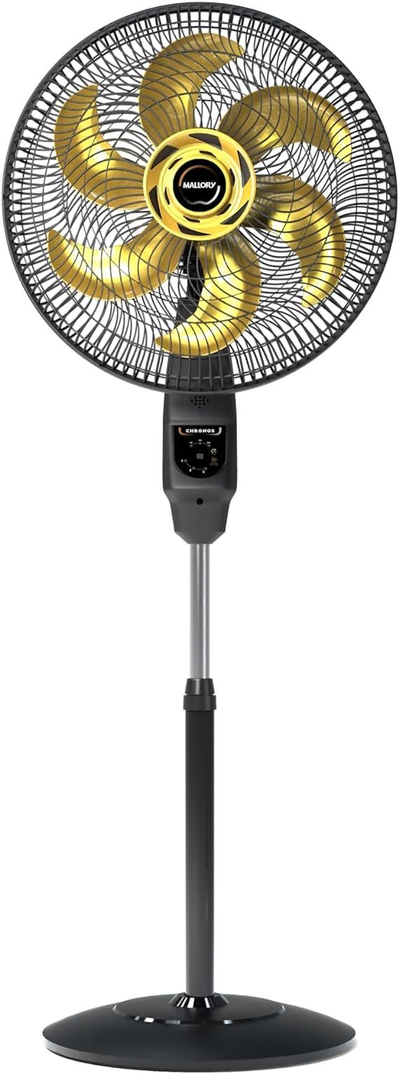 Ventilador de Coluna Mallory Chronos 126W Com Controle Remoto e Timer 60 Cm