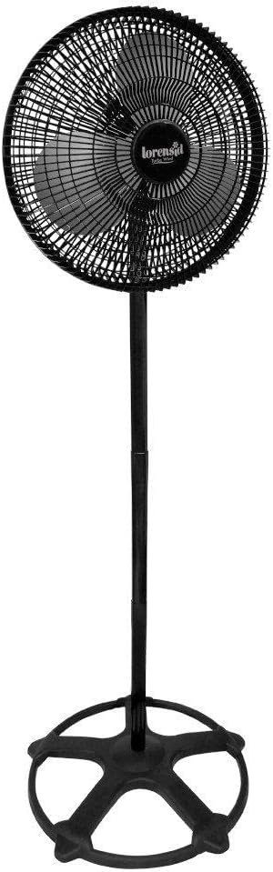 Ventilador de Coluna Turbo Wind 40 cm Preto Loren Sid 135W