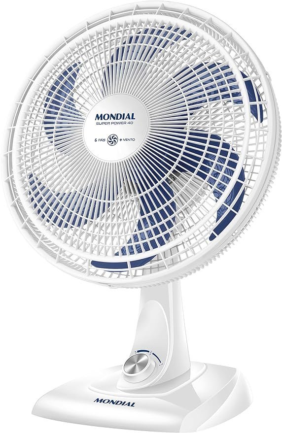 Ventilador de Mesa 40cm Super Power Mondial 140W VSP-40-W