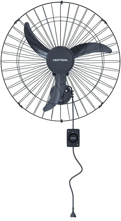 Ventilador de Parede Oscilante 3 Pás Premium 60cm Ventisol 130W