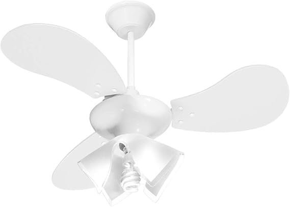Ventilador de Teto Greco Branco  3 Pás  130w  Tron