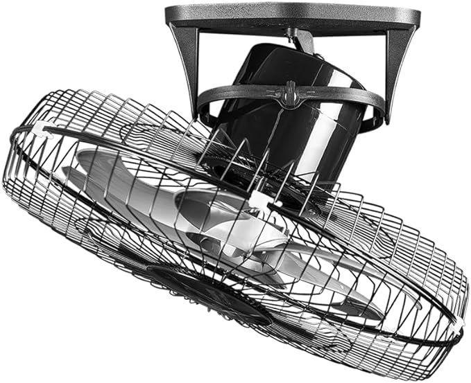 Ventilador de Teto Premium 360 Grade de Aço 50 cm Bivolt Venti Delta 170W