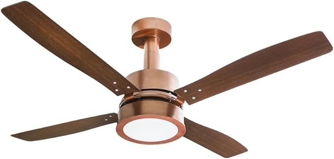 Ventilador de Teto Vintage LED 4P Cobre C3V 254220 130 W Venti-Delta