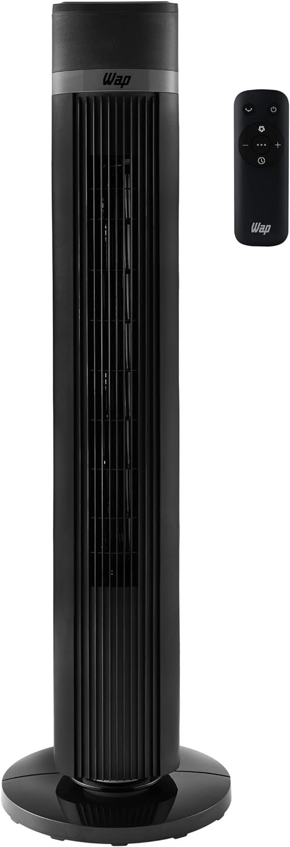 Wap Air Silence Ventilador de Torre Vertical Silencioso com Controle Remoto 4 Velocidades 70W
