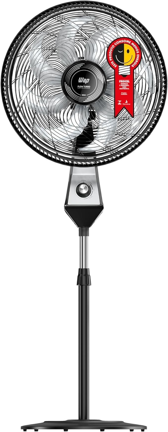WAP Flow Turbo Ventilador de Coluna 180W 50 cm 8 Pás
