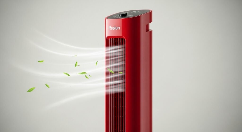 Qual a vantagem do ventilador de torre?