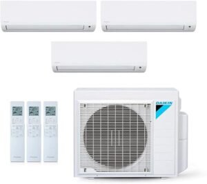 Ar Condicionado Multi Split Inverter Daikin 24.000 BTUs (2x Evap HW 9.000 + 1x Evap HW 18.000) QuenteFrio 220V