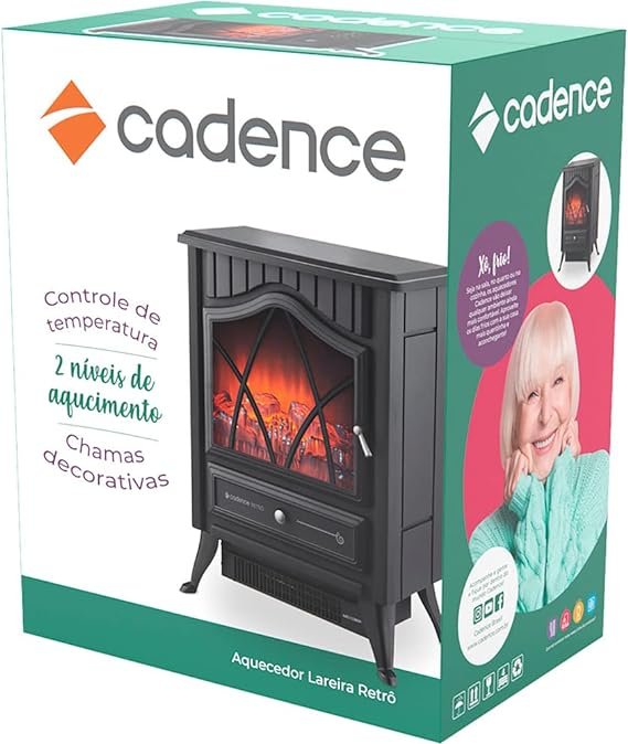 Aquecedor Lareira Cadence Retrô 25m² AQC810 3