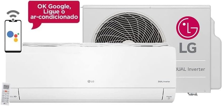 Ar Condicionado LG Dual Voice 24000 BTU/h