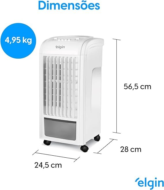 Climatizador de Ar Smart 3,5 Litros Elgin Climatiza, Ventila e Ioniza o ar2