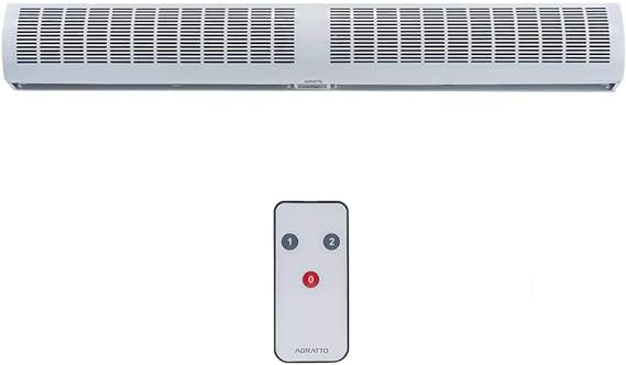 Cortina de Ar com Controle Remoto, Branco, 150cm, 220v, Agratto