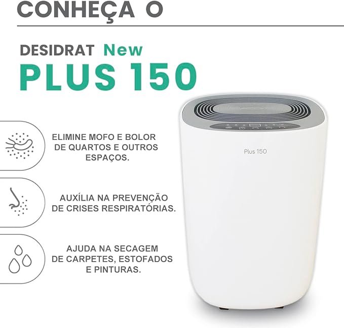 Desumidificador Desidrat New Plus 150 (Plus I) Desidrat 2