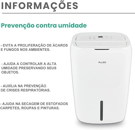 Desumidificador de Ar Desidrat Plus 300 3