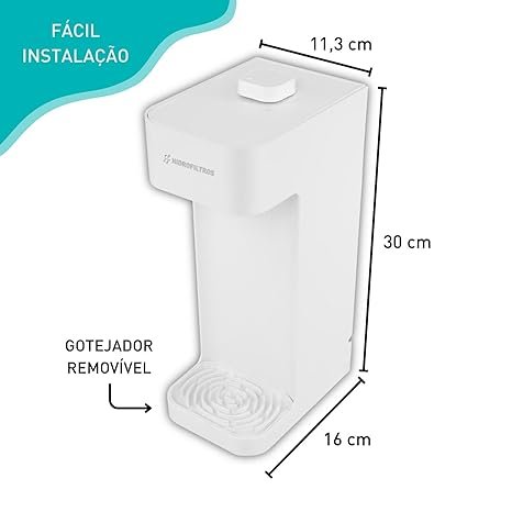 Purificador de Água Facile com Refil C3 Hidro Filtros 2