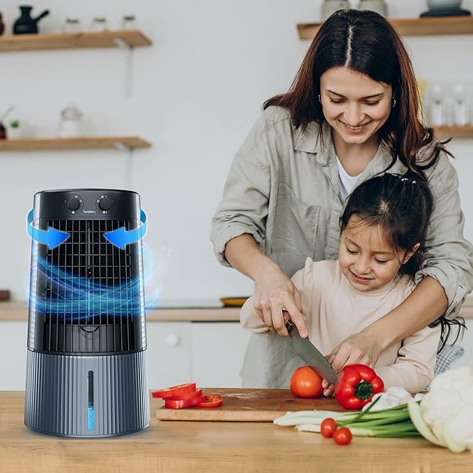 Symphony Climatizador de ar de torre pessoal Duet 6L 220V ‎ACOPE412 2