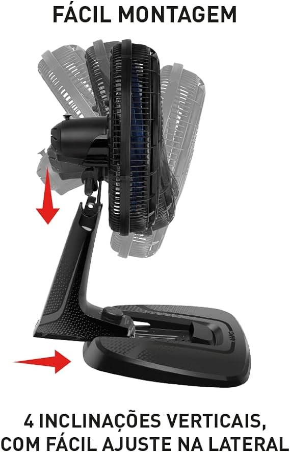 Ventilador de Mesa Desmontável Arno Xtreme Force Breeze 40cm VB40 3