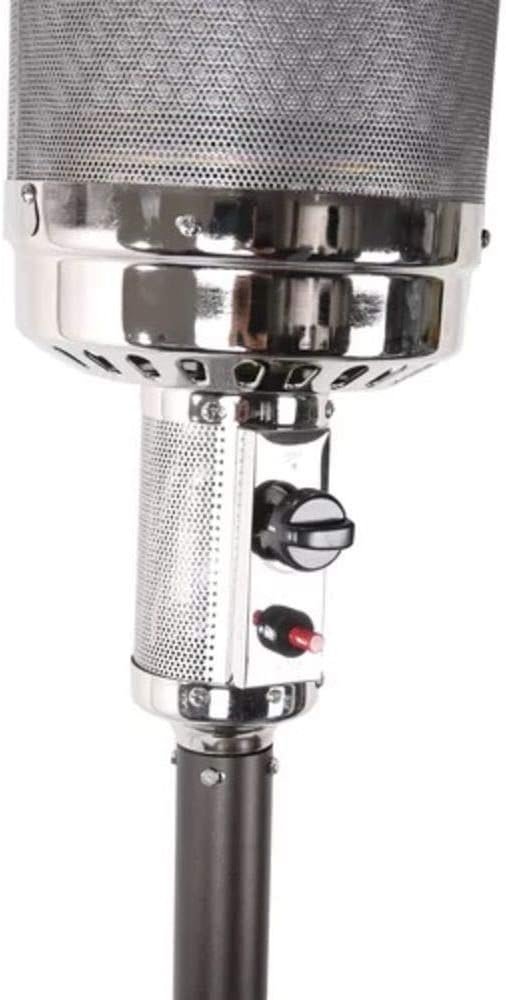 Aquecedor Externo Gás PH01 S Glp Chapéu Chamonix Preto 2