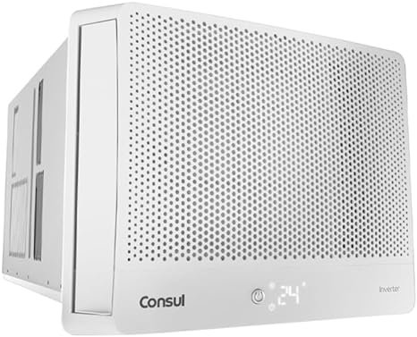 Ar condicionado janela 10000 BTUs Consul inverter frio com design moderno CCK10BB Bivolt 2