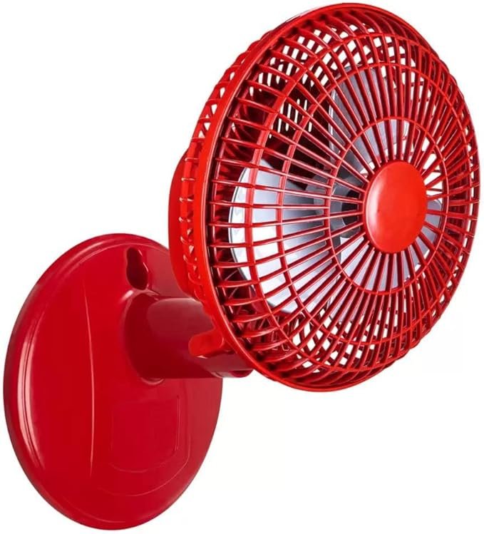 Mini Ventilador Turbo Venti Mais Vermelho com Prata 2