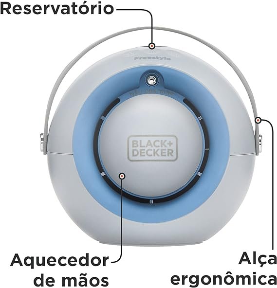 Umidificador Aquecedor e Ventilador AUP4BR Black + Decker 2