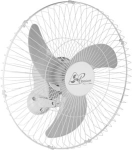 Venti Delta Oscilante de Parede Premium 60 cm, Bivolt – Grande Aço, 736423, 170 W, Branco