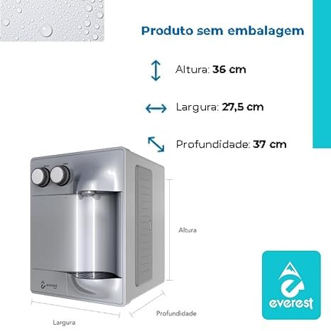 Purificador Água Refrigerado Por Compressor Soft Slim Prata 3