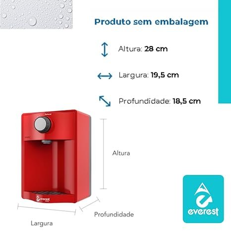 Purificador De Água Soft Baby Cereja Sem Refrigeração 2